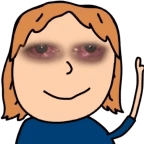 only a little bit of brown came out