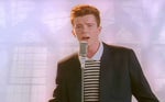 Never gonna give you up, never gonna let u doown
