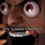 heavy perseguindo o gubby