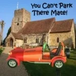 YOU CAN'T PARK THERE