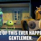 Todo esto nunca pasó caballeros
