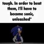 i'll have to become.... Sonic UNLEASHED. - Sound