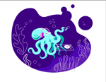 Friendly DJ Octopus