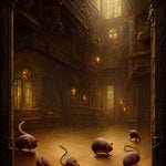 rubber room with rats