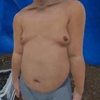 Buddy gonna use the toothbrush in the shower for his butt