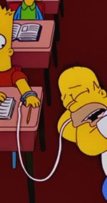 Homer Simpson : The Simpsons Ahh