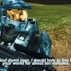 Rvb Chruch yelling up yours