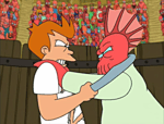 Futurama-Dr. Zoidberg- Fry