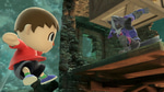 SSB Villager - Dash attack 3