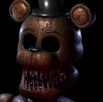 Sinister animatronic jumpscare