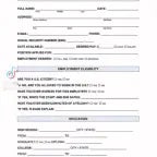 see him run from the job application man