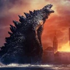 Godzilla Charging Up