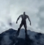 kratos falling meme