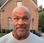 Kurt Angle staring meme