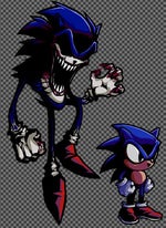 Friday Night Funkin' Vs Sonic exe Faker transformation