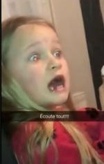 Eva tu peux aller me chercher ma glace