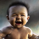 Baby singing