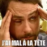j'ai mal a la tete