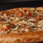 Kebab pizza