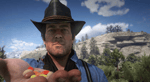 Arthur Morgan jelly beans