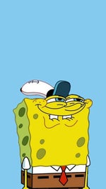 calamardo hablando con bob