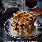 The waffle pankake two