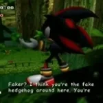 SA2 Shadow - That blue hedgehog again, of all places.