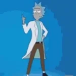 THE RICK DANCE Rick and Morty (copy)