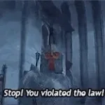 STOP RIGHT THERE CRIMINAL SCUM - Sound