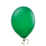happy birthday green balloon