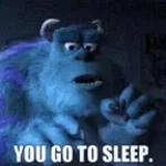go to bed