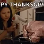 LA RELLENÓ COMO A UN PAVO DE NAVIDAD.....