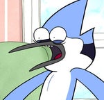 Disgusted Mordecai [Regular Show]