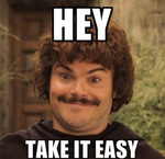 Take it easy on em boys