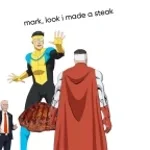 Mark, look i made a steak. CECIL