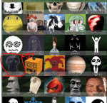 Dog with butterfly on its nose