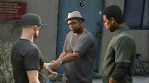 GTA 5- Lamar Davis- Can't help