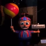 Balloon boi dancing to Hey Ya!