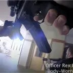 Officer Rex bodycam footage shooting