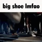 Unedited perfect loop big shoe gif