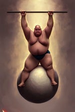 Wrecking ball (short) (man)