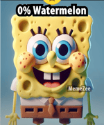 watermelon spongebob