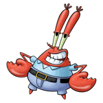 Mr Krabs - walking