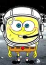 SpongeBob in space Scream