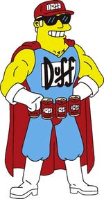 The Simpsons: Duff man can never die