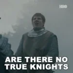 no true knights among you