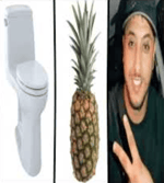 toilet ananas nasdas