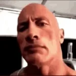 The rock sings happy birthday