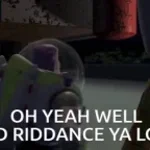 good riddance ya looney