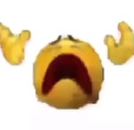 Disappearing emoji meme